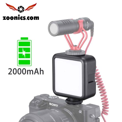 주닉스 VL-W-49 미니 LED 라이트 카메라 라이브방송